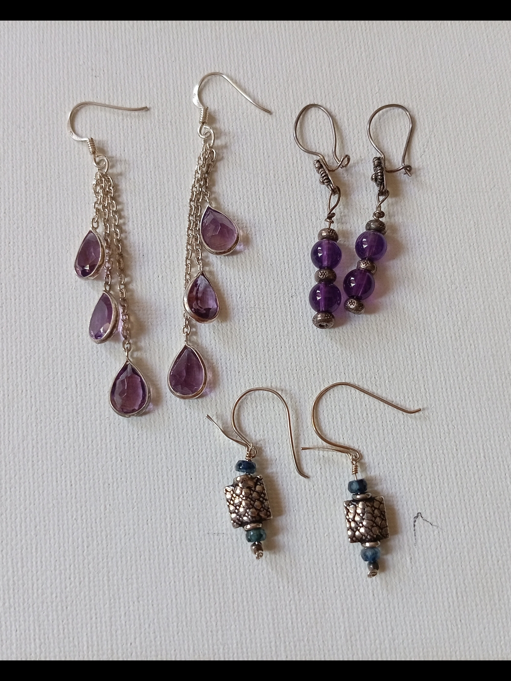 Sterling Silver Dangle Earrings - Women Jewelry
